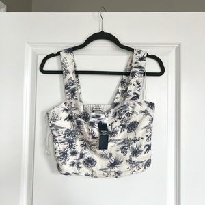 NWT Abercrombie & fitch crop top